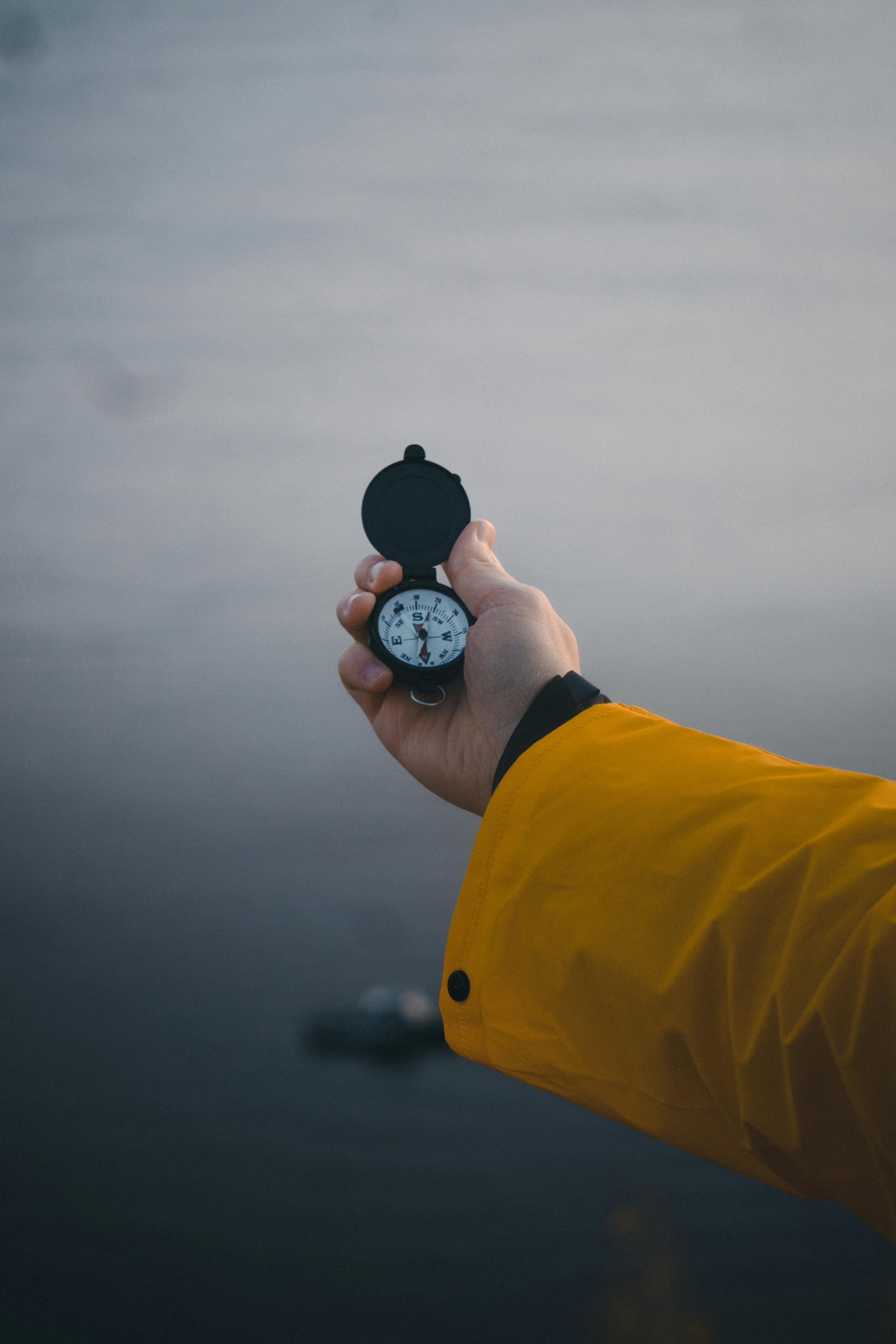 Kompass som symboliserer retning og veiledning